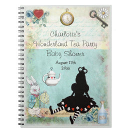 Baby-DuscheGuestbook Prinzessin-Alice im Notizblock