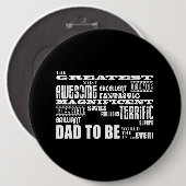 Baby-Duschen-bestste beste Zukunft hervorbringen Button (Vorne & Hinten)