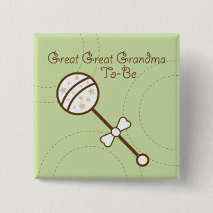 Baby-Duschen-Buttone Button