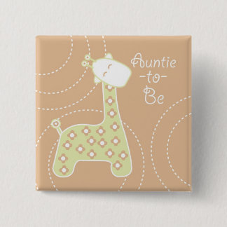 Baby-Duschen-Buttone Button