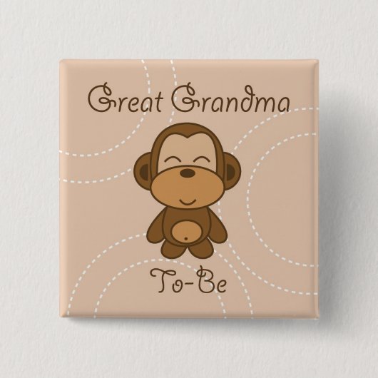 Baby-Duschen-Buttone Button (Vorderseite)