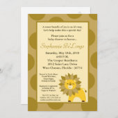 Baby-Duschen-Einladung 12x18 Dschungel-König-Lion Einladung (Vorne/Hinten)