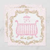 Baby-Duschen-Einladung Einladung (Vorne/Hinten)