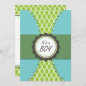 Baby-Duschen-Einladungen Einladung (Vorne/Hinten)