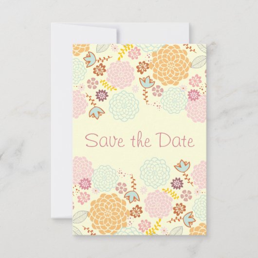 Baby-Duschen-Save the Date extravagantes modernes Einladung (Vorderseite)