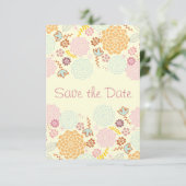 Baby-Duschen-Save the Date extravagantes modernes Einladung (Stehend Vorderseite)