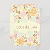 Baby-Duschen-Save the Date extravagantes modernes Einladung (Vorne/Hinten)