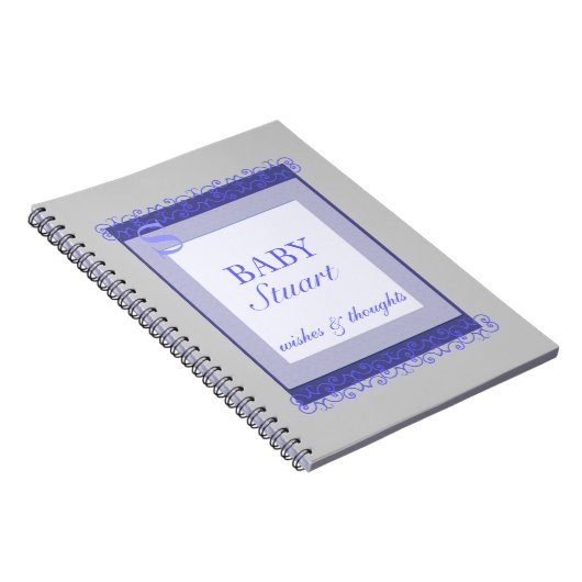 Baby-Duschengastbuch Notizblock (Rechte Seite)