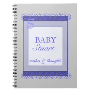 Baby-Duschengastbuch Notizblock