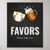 Baby-Duschfavoriten für Huggies und Chuggies Poster (Vorne)