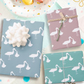 Baby-Duschkabine Geschenkpapier Set