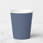 Baby Duschpapier Cups Boy Blue Sea Turtle Pappbecher (Rückseite)