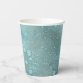 Baby Duschpapier Cups "Gold Dolphin Baby " 8 oz. Pappbecher (Rückseite)