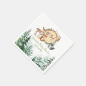 Baby-Duschpapier für Wälder Serviette (Ecke)