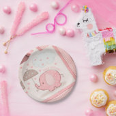 Baby-Duschpapier-Teller Pappteller (Party)