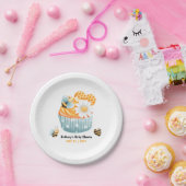 Baby-Duschpapier-Teller Pappteller (Party)