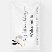 Baby Duschstorch Blue Boy Drive Banner (Vertikal)