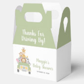 Baby Duwer Animal Safari Danke fürs Fahren Geschenkschachtel (Geöffnet)