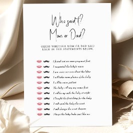 Baby Duwer Game Wer hat es gesagt? Mama oder Vater