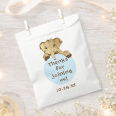 Baby Duwer Gevor Bag, Gold Blue Elephant Geschenktütchen (Ausgeschnitten)