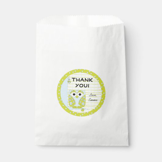 Baby Duwer Gevor Tasche, Schale in einem Baum, Bla Geschenktütchen (Vorderseite)