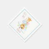 Baby Duwer Giraffe Paper Napkin Serviette (Ecke)