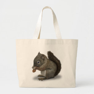 Baby-Eichhörnchen Jumbo Stoffbeutel