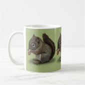 Baby-Eichhörnchen Kaffeetasse (Links)