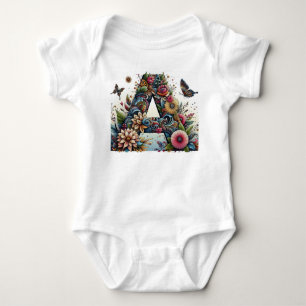 Baby Ein Alphabet Strampler