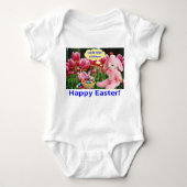 Baby ein Stück. Happy Oaster. Alpaca/Hunny Baby Strampler (Vorderseite)