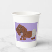 Baby Einbrecher Pappbecher (Rückseite)