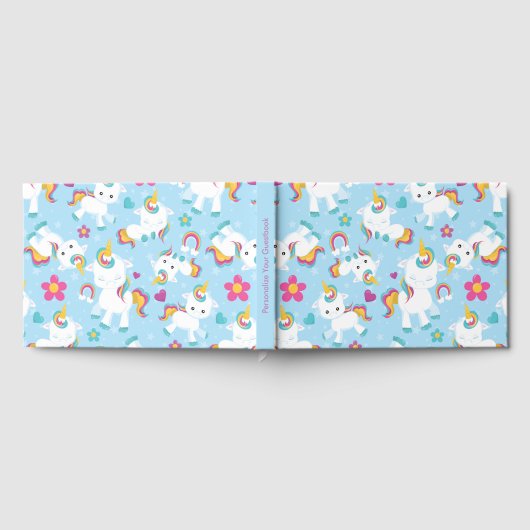 Baby Einhorn Gästebuch (Voll)