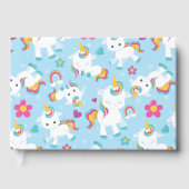 Baby Einhorn Gästebuch (Vorderseite)
