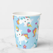Baby Einhorn Pappbecher (Rückseite)