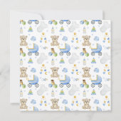 Baby Einladung (Rückseite)