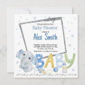 Baby Einladung (Vorderseite)