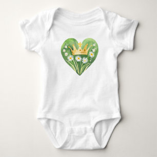 Baby Einteiler Sweet Royal Heart Geschenk