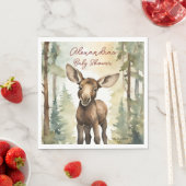 Baby Elch Gender Neutral Baby Dusche Serviette (Beispiel)