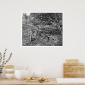 Baby Elche in Alaska 1915 Poster (Küche)