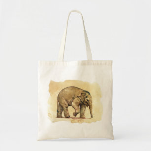 Baby-Elefant durch schukina Tragetasche