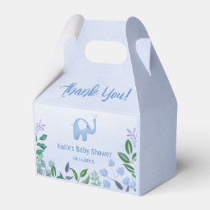 Baby Elefant Gesang Vogel Baby Shower Geschenkschachtel