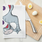 BABY-ELEFANT HANDTUCH (Viertel Falte)