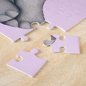 Baby-Elefant mit Bienen-Puzzlespiel Puzzle (Seite)