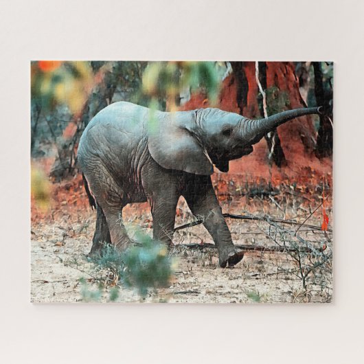 Baby-Elefant Puzzle (Horizontal)