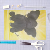 Baby-Elefant Seidenpapier (Handwerk)