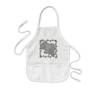 Baby-Elefant-T-Shirts und Geschenke Kinderschürze