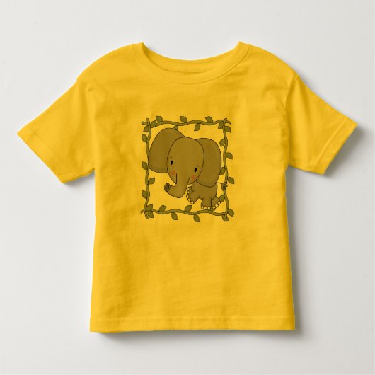 Baby-Elefant-T-Shirts und Geschenke Kleinkind T-shirt (Vorderseite)