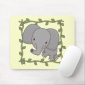 Baby-Elefant-T-Shirts und Geschenke Mousepad (Mit Mouse)