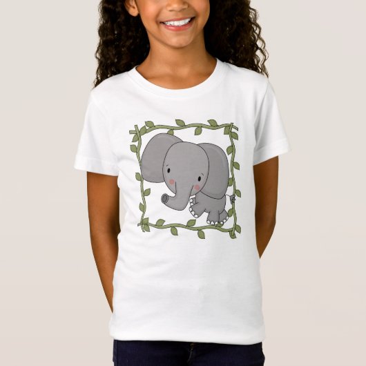 Baby-Elefant-T-Shirts und Geschenke T-Shirt (Vorderseite)