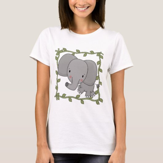 Baby-Elefant-T-Shirts und Geschenke T-Shirt (Vorderseite)